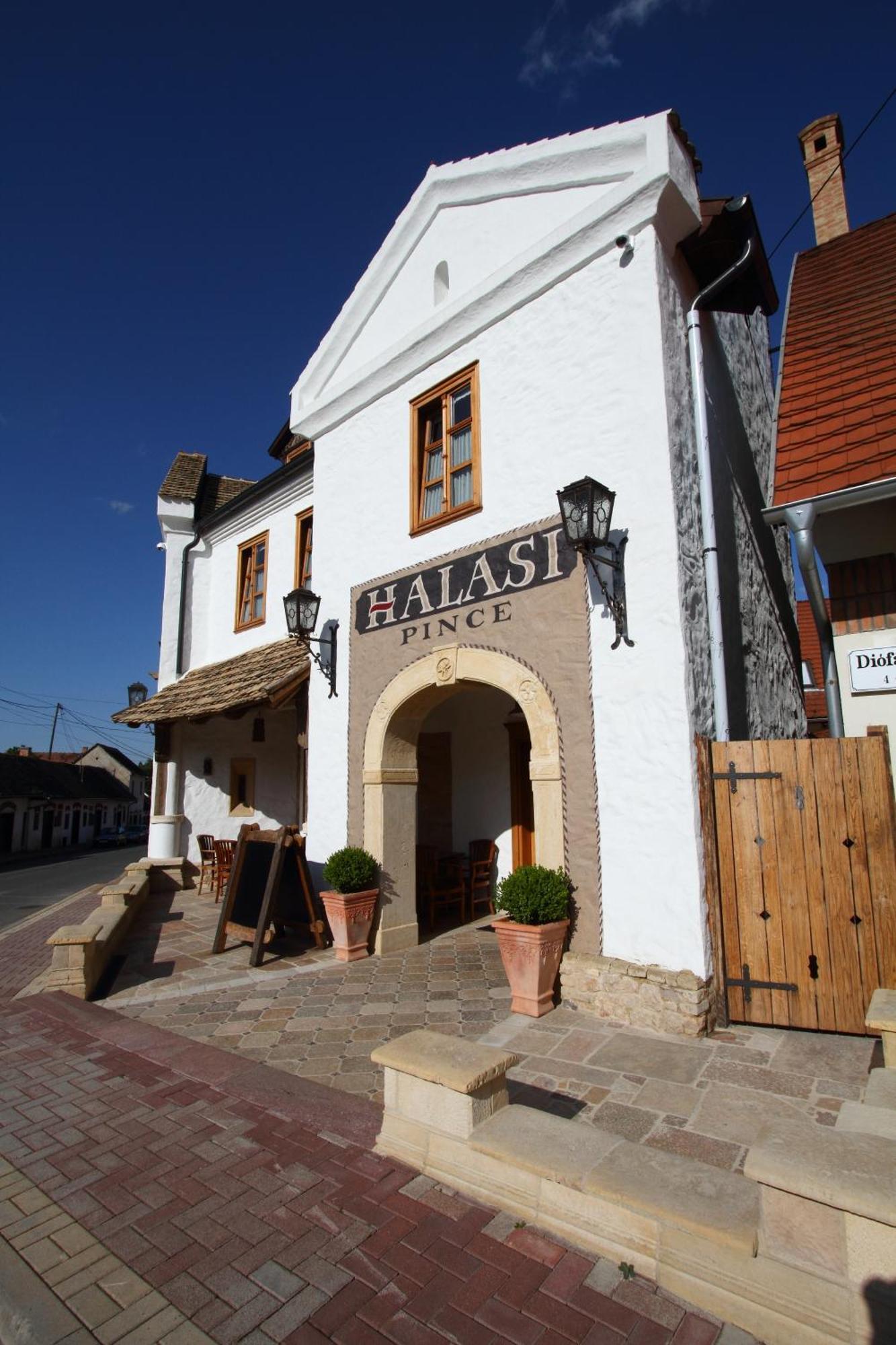 Halasi Pince Panzio Villány Exterior foto
